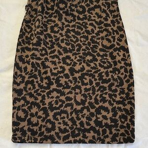 Xhilaration Animal Print Pencil Skirt